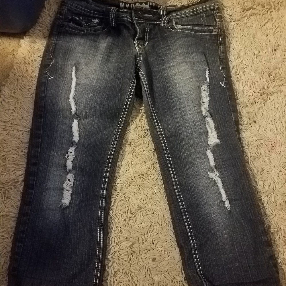 Hydraulic size 3/4 jean capri